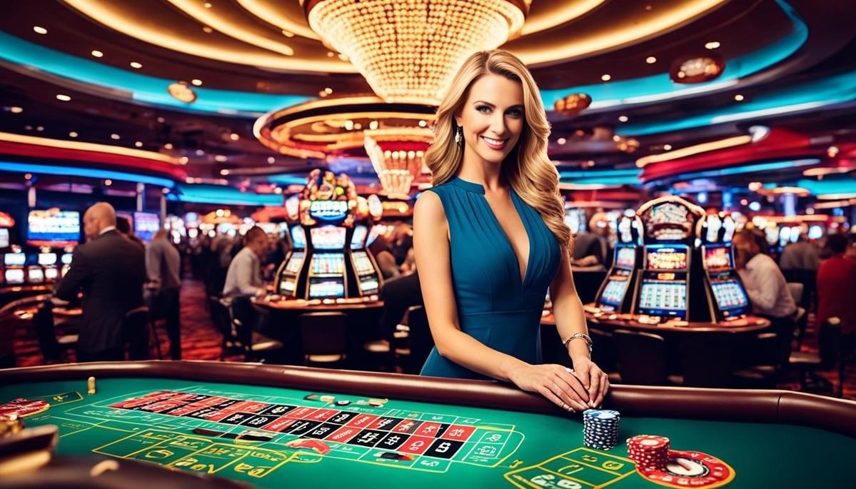 Adult member in Bangladesh watching an AB77 live casino dealer stream on a tablet
